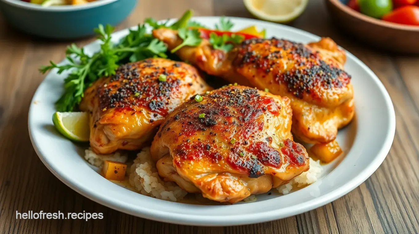 Sazon-Spiced Chicken with Coriander and Annatto