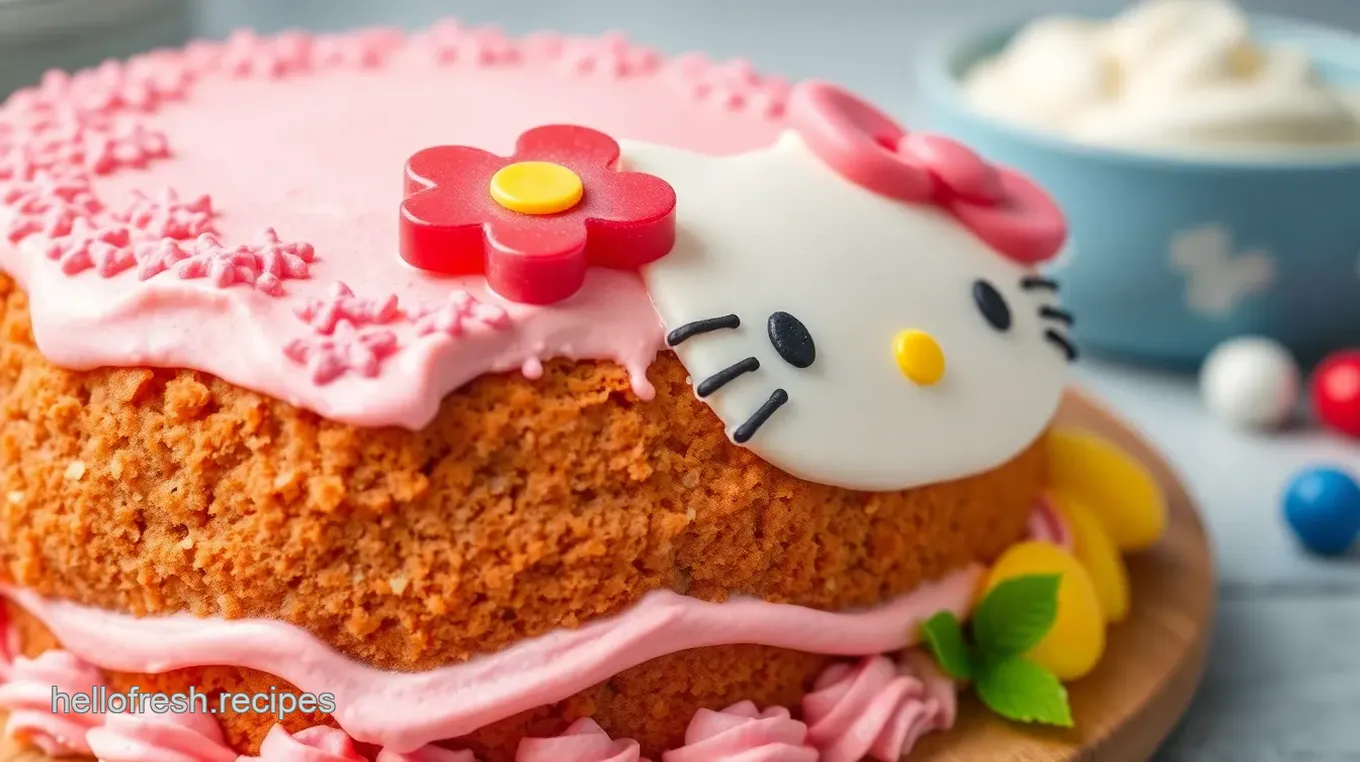 Hello Kitty Birthday Cake