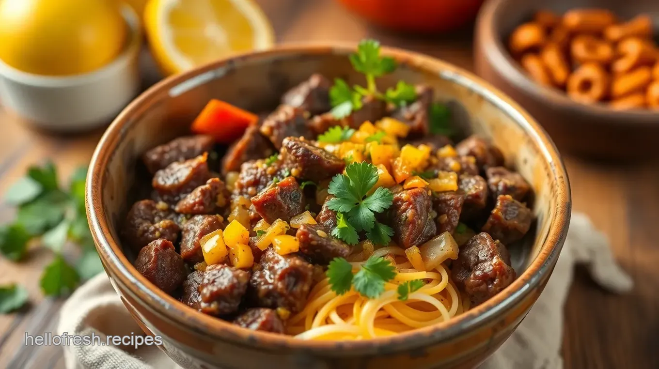 Zesty Southwest Beef Bowl