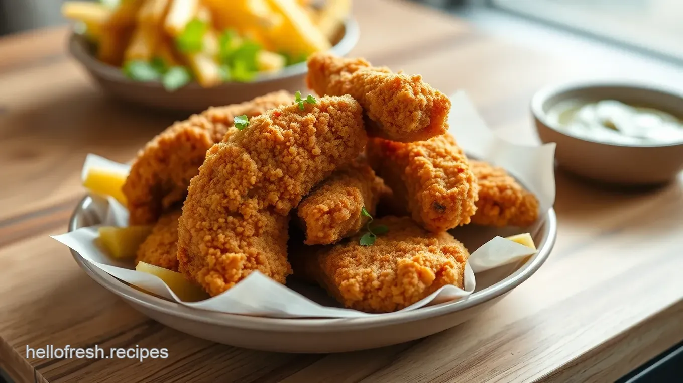 Crispy & Juicy Fried Chicken Tenders