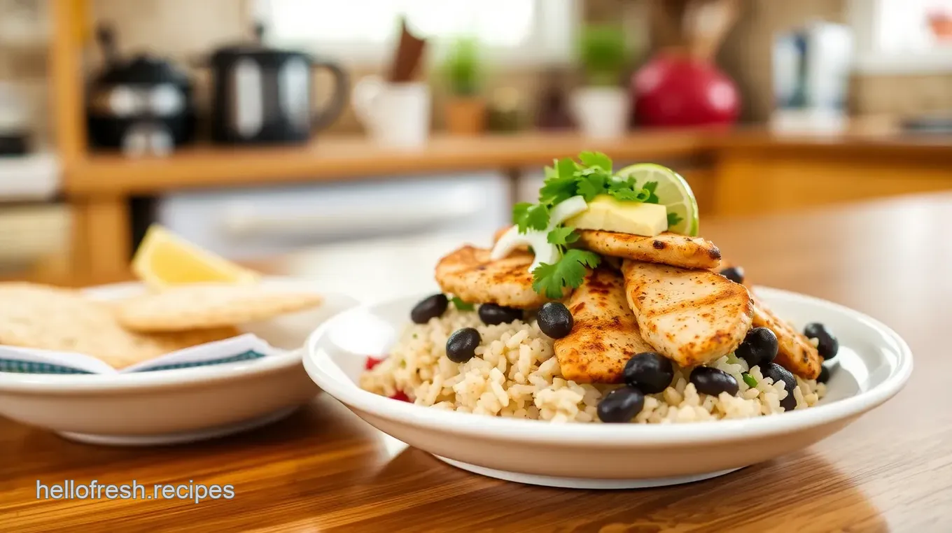 Delicious Grilled Chicken Taqueria Bowls