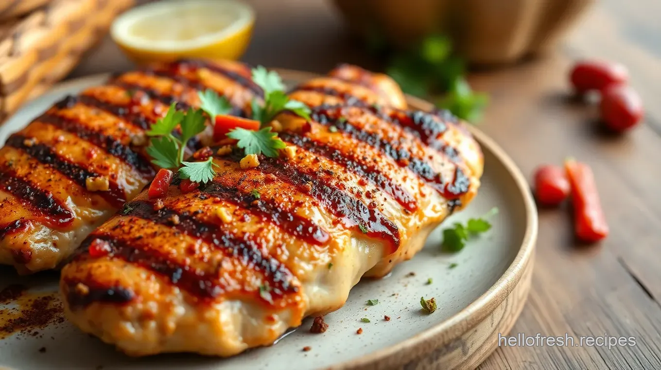 Grilled Chicken with Zesty Southwest Spice