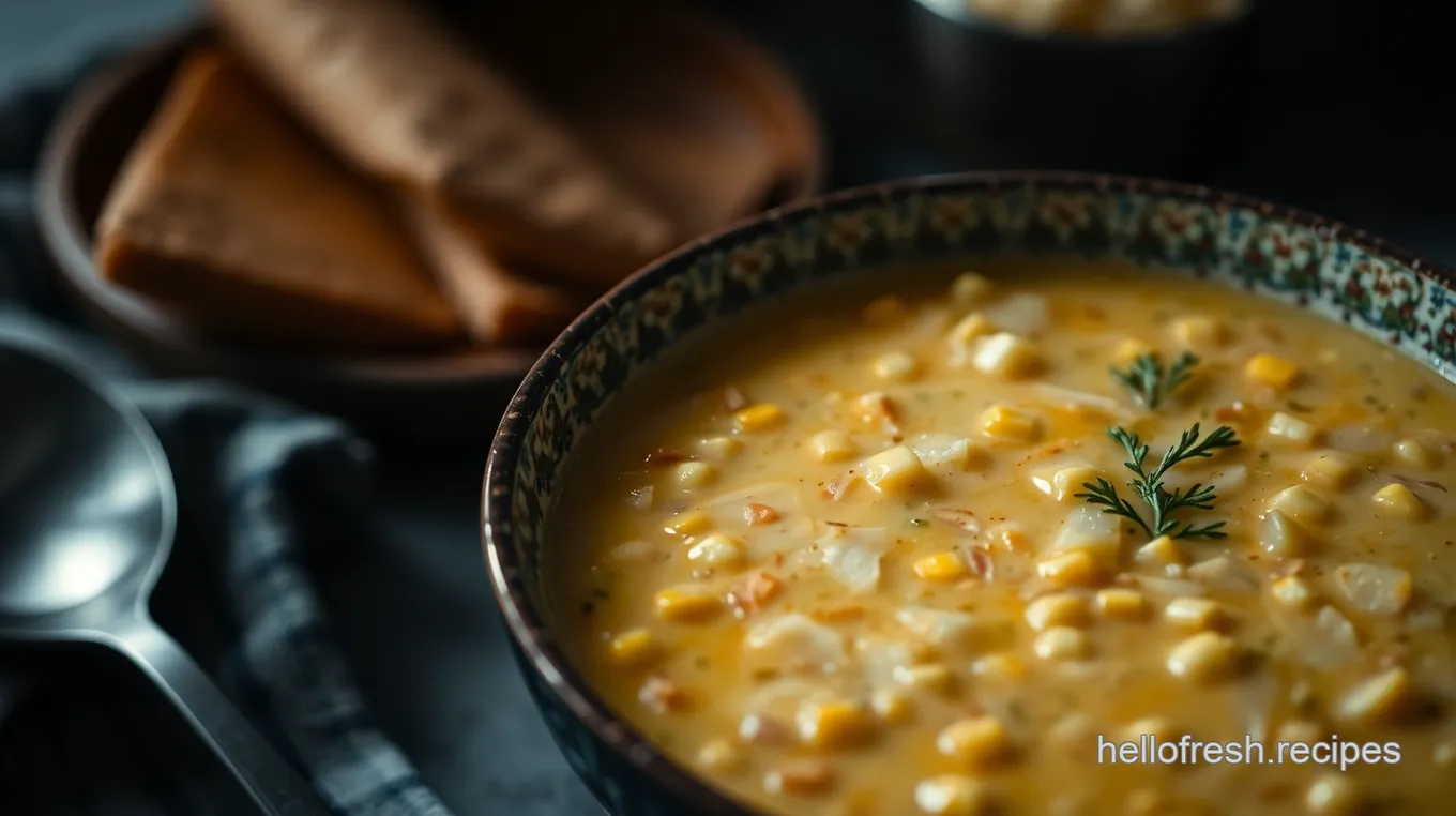 Hello Fresh Corn Chowder