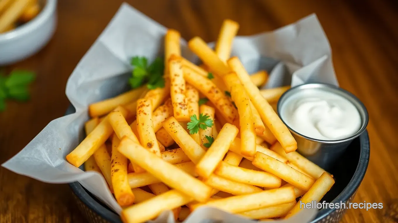 Mix Fries with Flavorful Homemade Seasoning