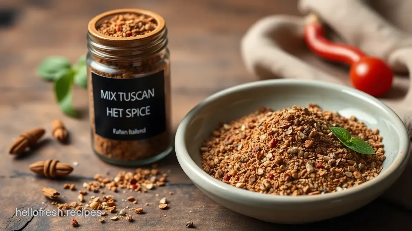 Tuscan Heat Spice Blend: A Flavorful Italian Kick