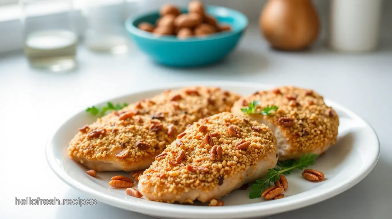 Pecan-Crusted Chicken with Maple Glaze