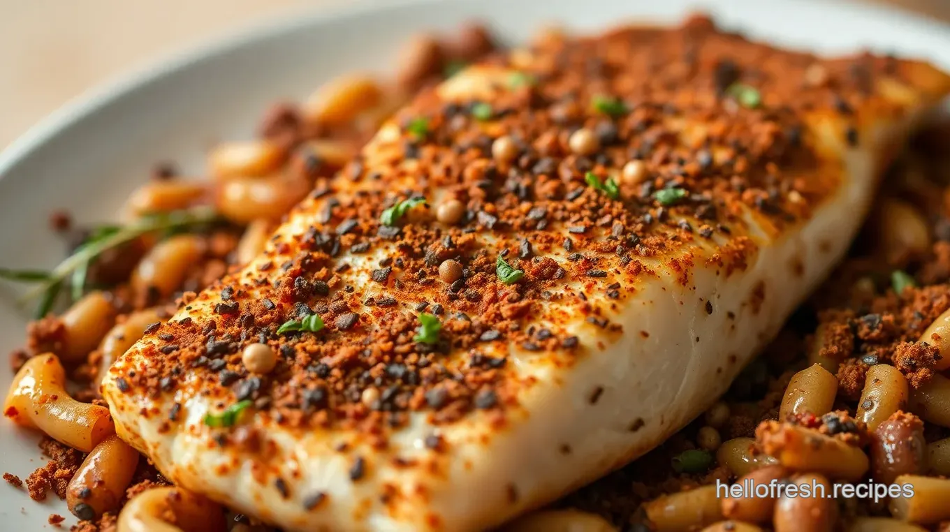 Blackened Fish with Homemade Spice Blend