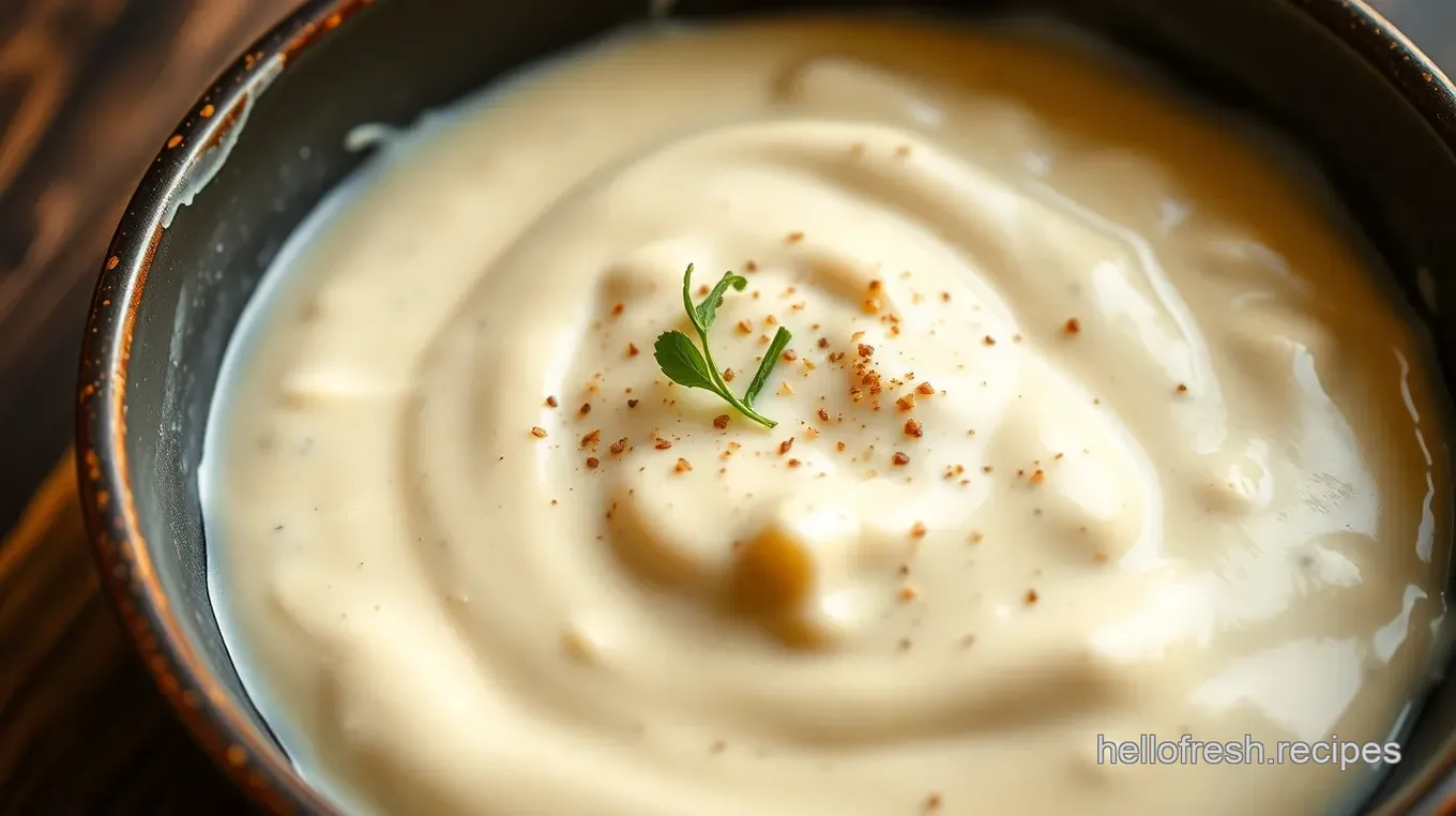 Quick and Creamy Sauce Base for Your Delicious Meals