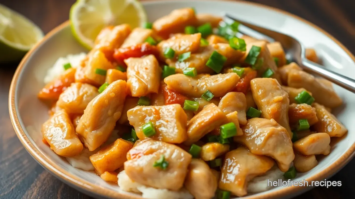 Ginger-Lime Chicken Stir-Fry