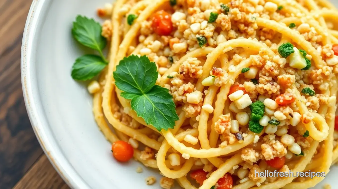 Rustic Fresh Pasta with Grains and Seasonal Vegetables