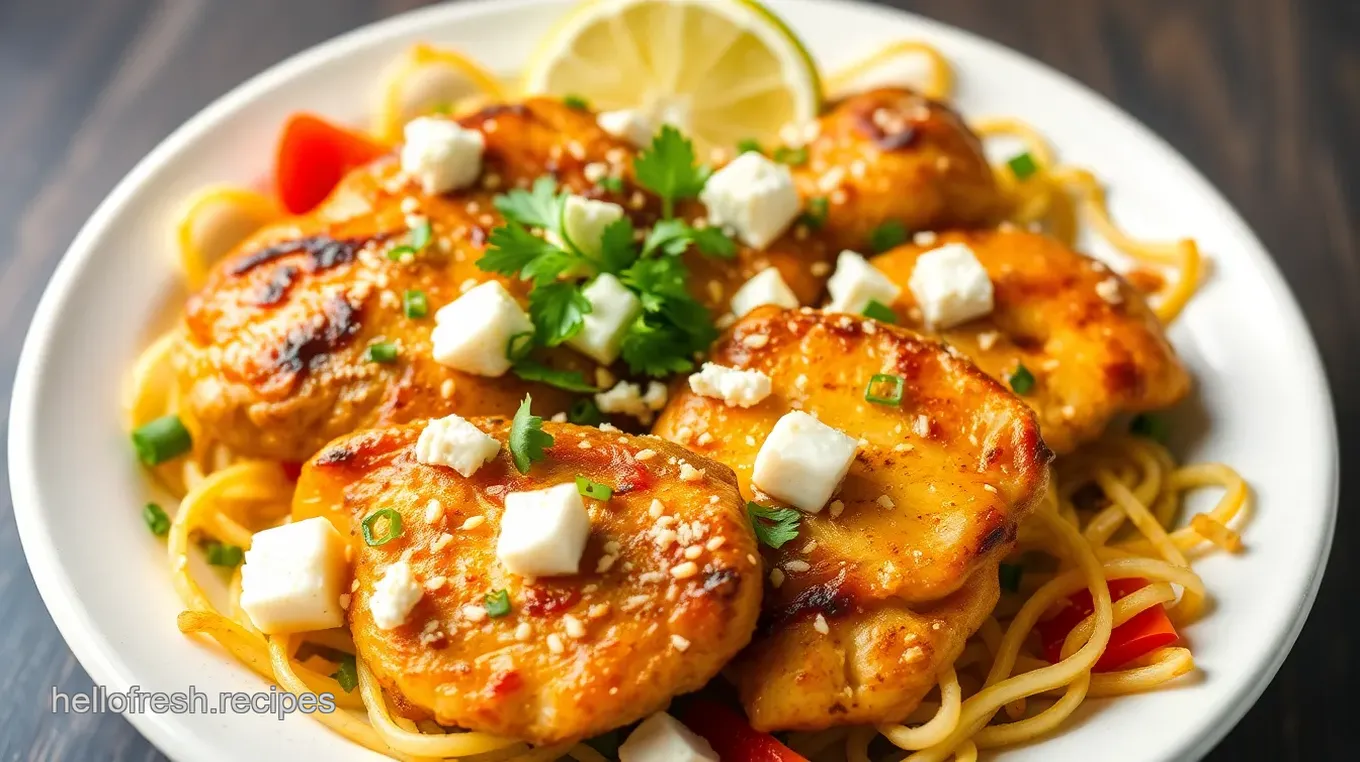 Feta Cilantro Bowl with Chicken