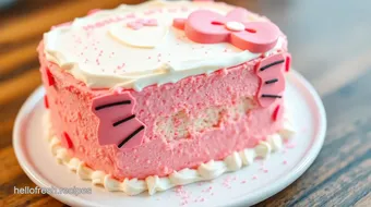 Bake Hello Kitty Cake - Fun & Sweet Delight recipe card