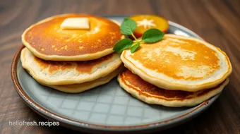 Cook Fluffy Fresh Milled Flour Pancakes recipe card