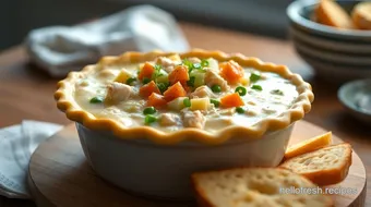 Homemade Hello Fresh Chicken Pot Pie: The Ultimate Comfort Dish recipe card