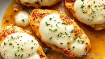 How to Melt Fresh Mozzarella onto Chicken: 5 Deliciously Cheesy Ways! recipe card