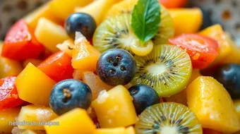 Mix Underripe Fruits with Zesty Flavor Boost recipe card