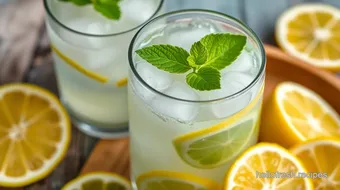 Mixing Fresh Lemonade in 10 Minutes recipe card