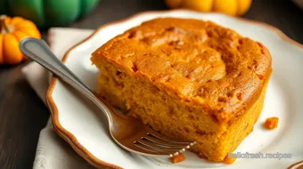 Quick Pumpkin Cake in 7 Minutes recipe card