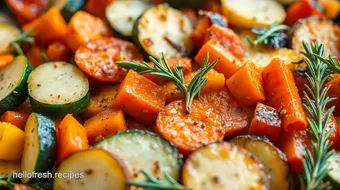 Roasted Vegetables Fresh Rosemary Thyme: 7 Irresistible Tips for Delicious Flavor recipe card