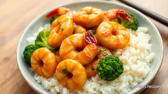 Sautéed Shrimp with Garlic Butter Sauce recipe card