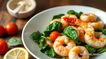 Sautéed Shrimp with Zesty Garlic Butter recipe card