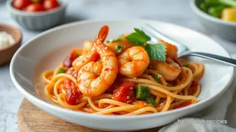 Stir-Fry Spicy Garlic Shrimp in 20 Min recipe card