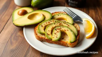 My Kitchen-Tested Toast Avocado - Quick & Delicious Breakfast recipe card