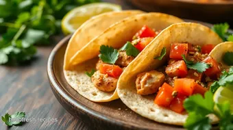 Hello Fresh Southwest Spice Blend: 5 Easy and Delicious Chicken Tacos! recipe card