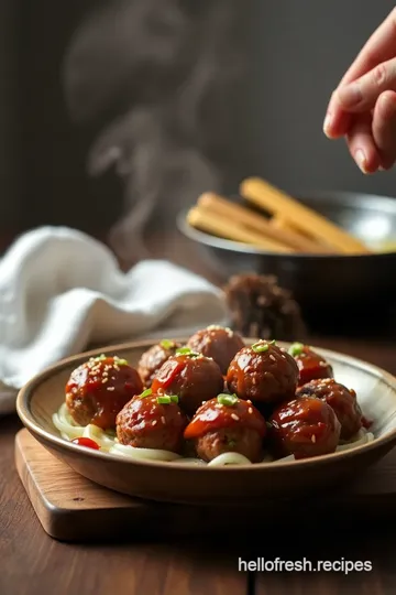 Bake Firecracker Meatballs - Spicy & Sweet steps