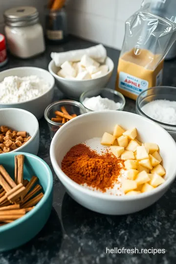 Fresh Apple Cake ingredients