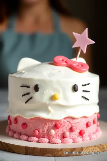 Hello Kitty Birthday Cake presentation