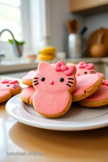 Hello Kitty Cookies steps