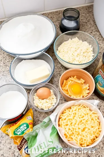 Savory Cheese Squares ingredients