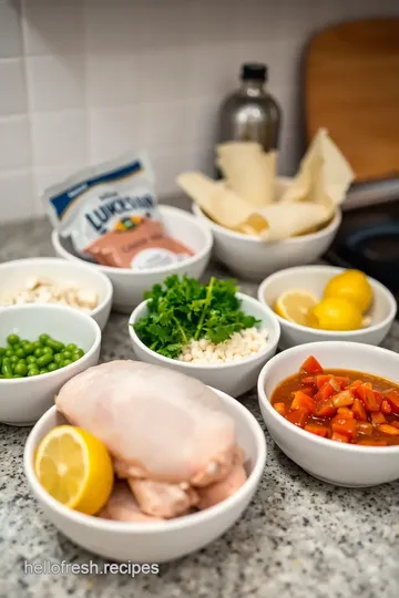 Delicious Baked Lemon Chicken ingredients