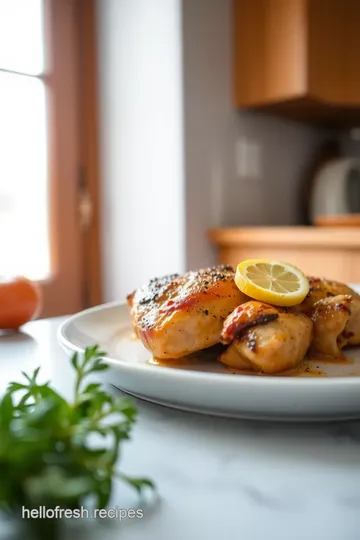 Delicious Baked Lemon Chicken steps