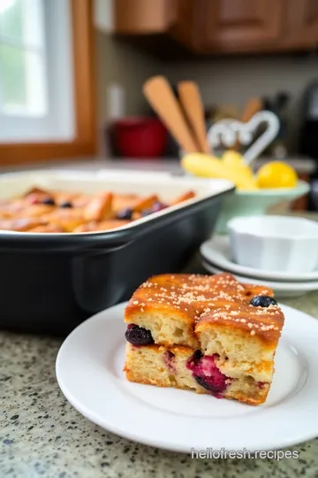 Berry Bliss French Toast Bake steps