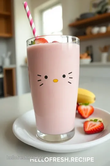 Hello Kitty Smoothie steps