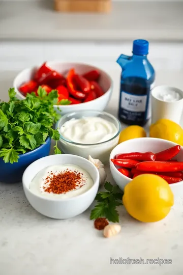 Smoky Red Pepper Crema Recipe ingredients