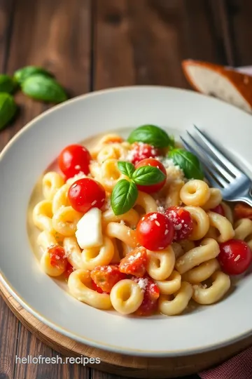 Creamy Cavatappi Pasta in 30 Minutes presentation