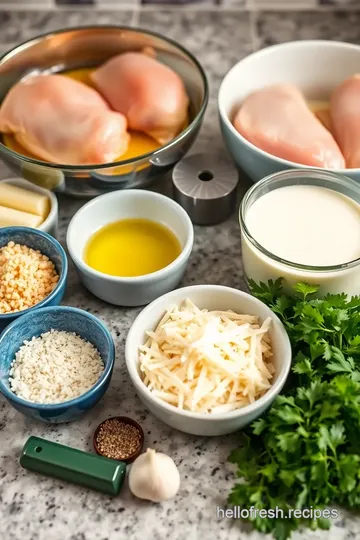 Creamy Garlic Parmesan Chicken ingredients