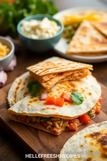 Quick & Cheesy Quesadilla: Ready in 15 Minutes! presentation