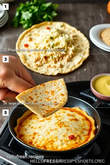 Quick & Cheesy Quesadilla: Ready in 15 Minutes! steps