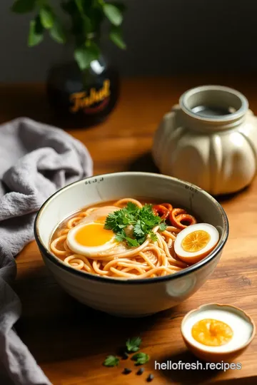 Quick & Flavorful Homemade Ramen ingredients