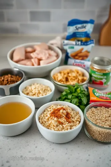 Southwest Chicken Bowl Recipe ingredients