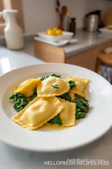 Handmade Ricotta and Spinach Ravioli with Sage Butter Sauce steps