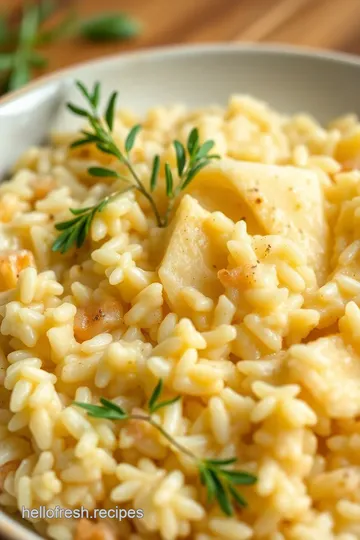 Creamy Parmesan Risotto presentation