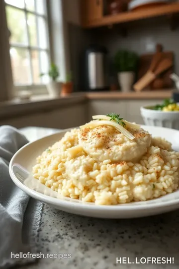 Creamy Parmesan Risotto steps