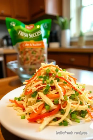 Crisp & Creamy Fresh Success Coleslaw steps