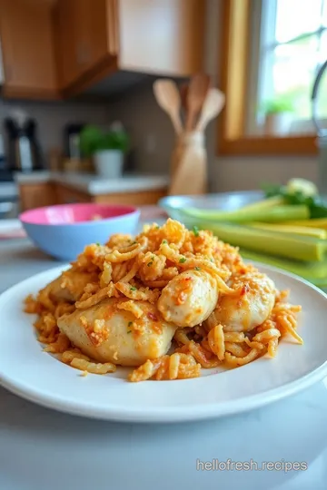 Crunchy Onion Chicken with Garlic Herb Sauce steps