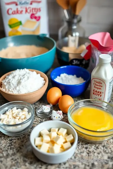 Hello Kitty Cake Pops ingredients